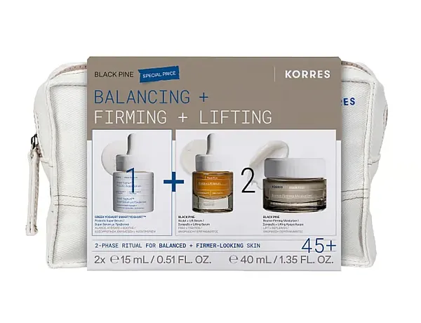 Korres Black Pine Balncing, Firming and Lifting Set